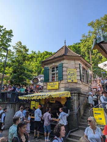 Food stand at fest