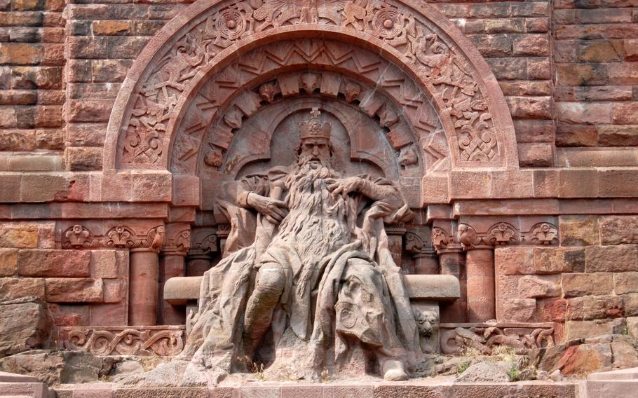 Barbarossa at the Kyffhäuser Monument