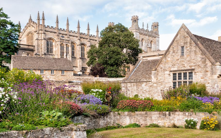 The War Memorial Garden at Christ Church College in Oxford