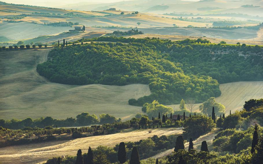 Italy landscape in Tuscany