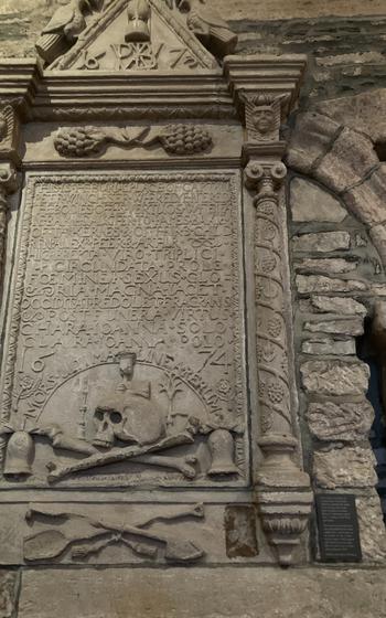 Burial chambers at Saint Magnus Cathedral, Kirkwall, Orkney