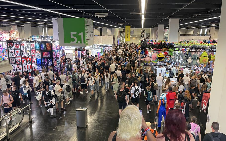 The Gamescom marketplace is massive and has things for every gaming fan.