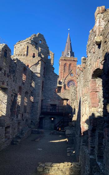 Remains of the Bishop’s Palace, Kirkwall, Orkney