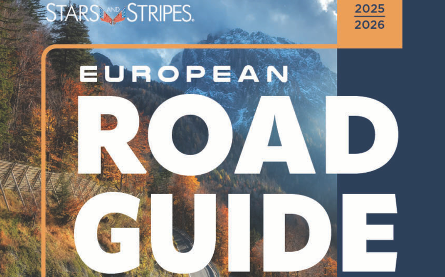 Cover photo: European Road Guide | Stars and Stripes | 2025-2026