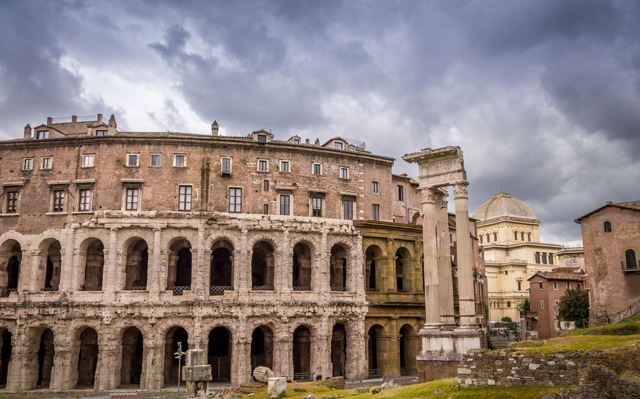 Explore the Teatro Marcellus in Rome, an ancient open-air theater that predates the Colosseum and showcases stunning Roman architecture. Once a hub for performances and public gatherings, this well-preserved landmark offers a fascinating glimpse into the grandeur of Ancient Rome.