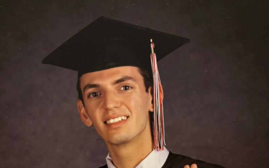 Anthony Iorio, 2025 graduate of Kaiserslautern High School