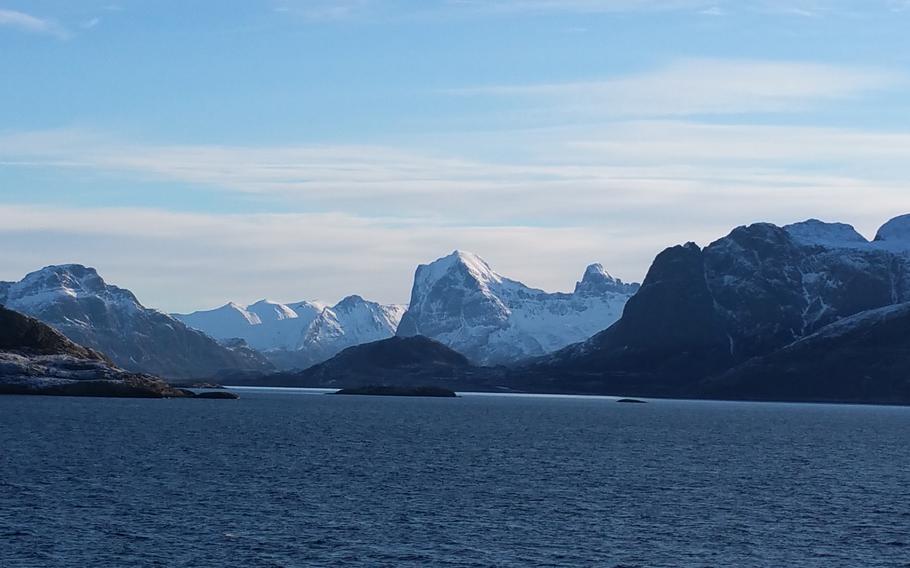 View from the Hurtigruten