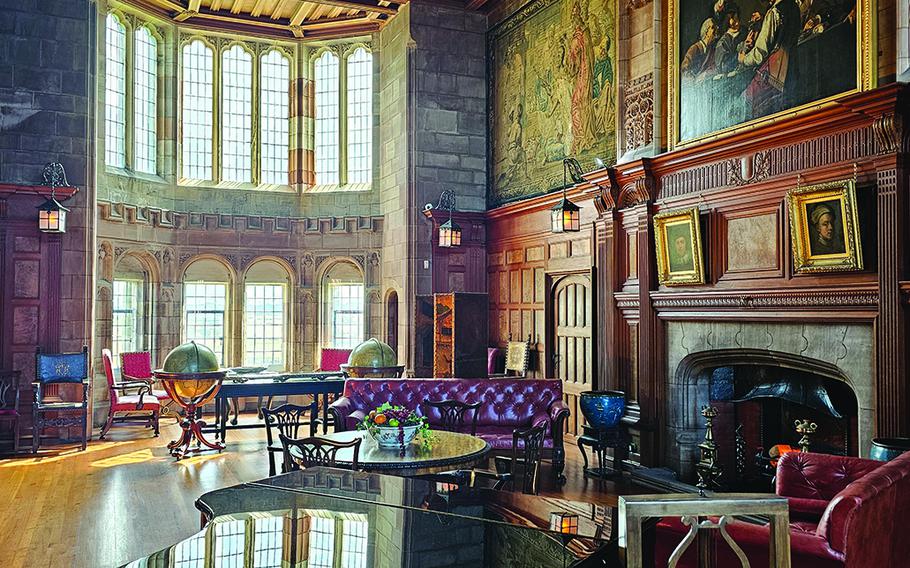 Inside Bamburgh Castle