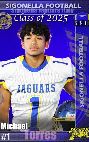 Michael Torres is a 2025 graduate of Sigonella High School.