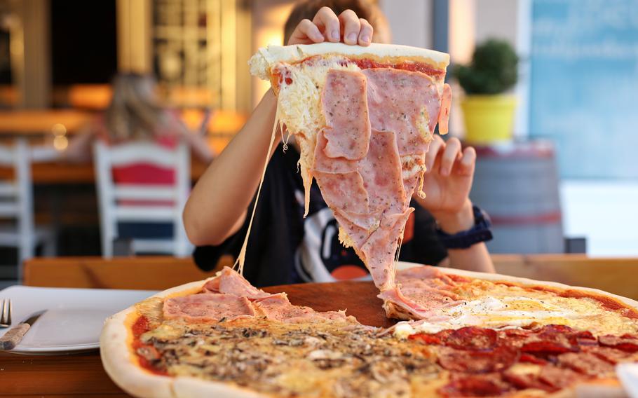 If you don’t like pasta, you can eat pizza.