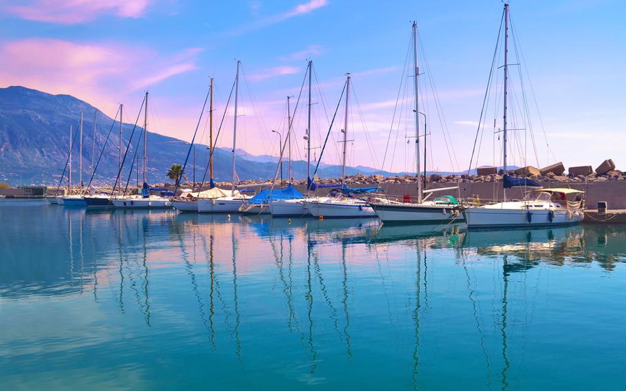 Kalamata’s harbor today