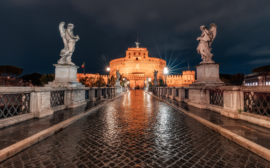 Discover the Castel Sant’Angelo, a towering fortress in Rome with a rich history as a mausoleum, papal refuge, and military stronghold. Overlooking the Tiber River, this iconic landmark offers breathtaking views, fascinating exhibits, and a glimpse into centuries of Roman history.