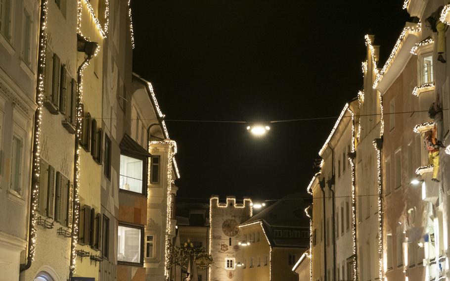 Bruneck Christmas lights