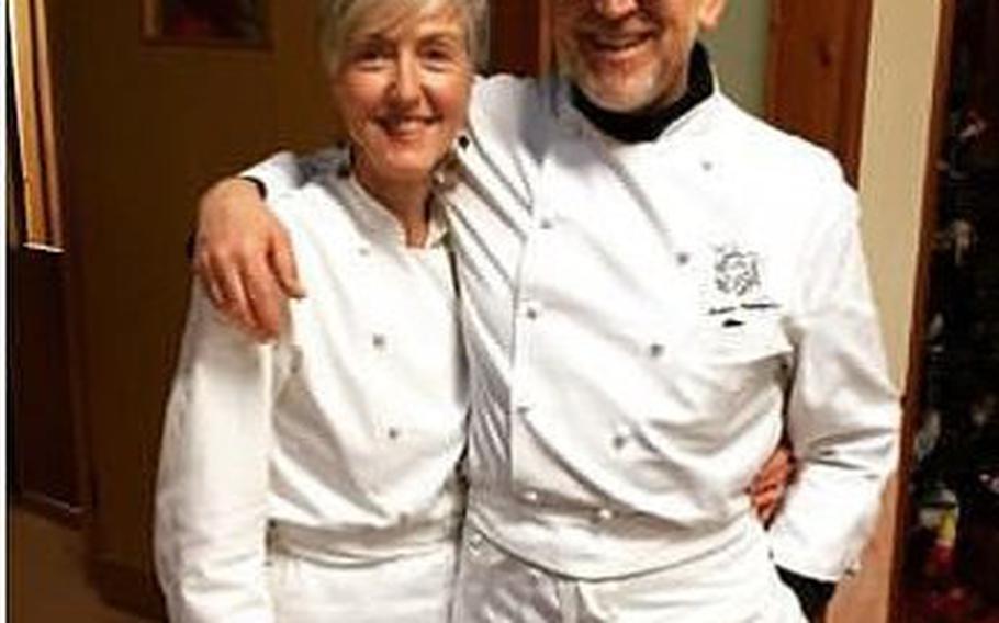 Chef Mauro and his wife Bari