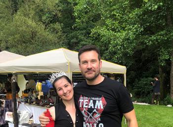 Writer with Clive Standen