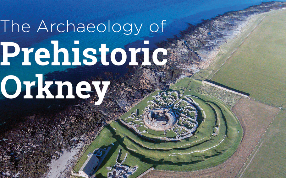 Broch of Gurness in Orkney in Northern Scotland