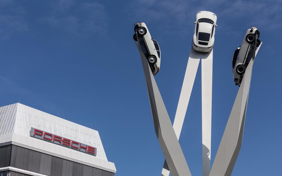 Porsche Factory and museum in Stuttgart, Germany