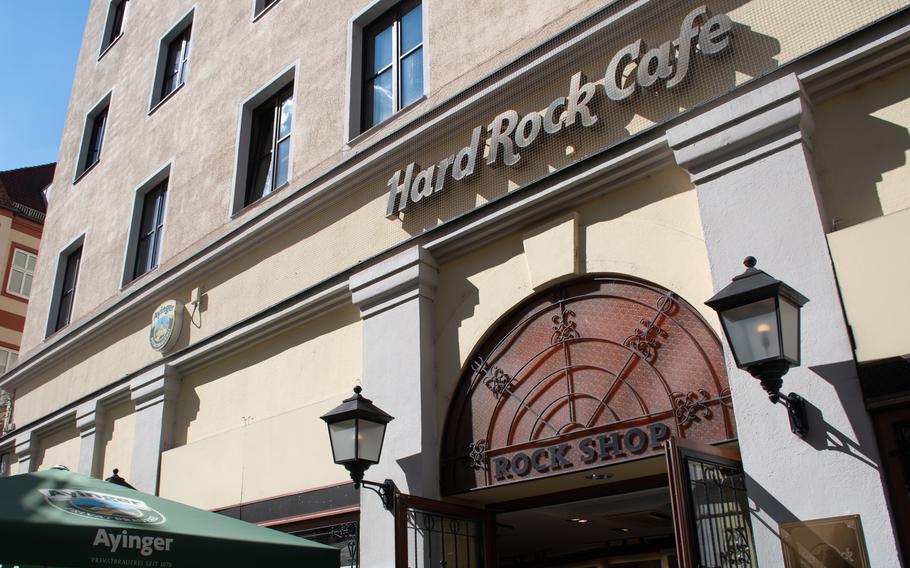 Munich, Germany - The Hard Rock Cafe.