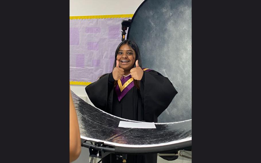 Julianna Mohamed is a 2025 graduate of Bahrain Middle High School.
