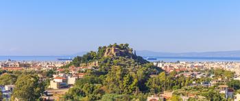 Ancient fortress of Kalamata Messenia Greece