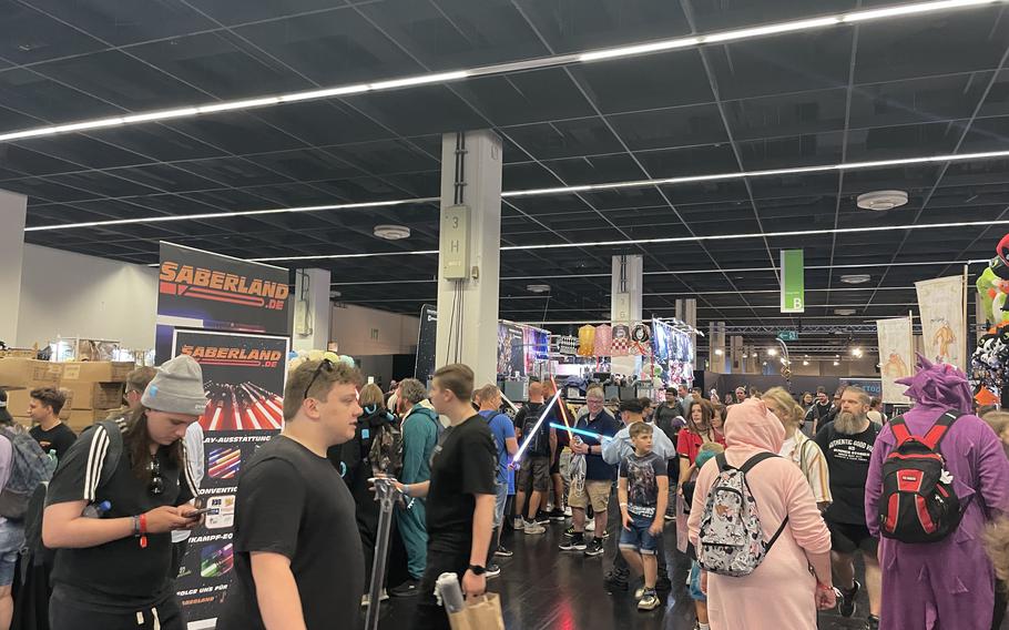 The Gamescom marketplace is massive and has things for every gaming fan.