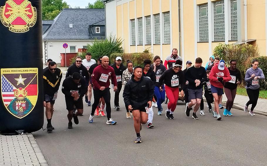 Baumholder 9/11 Remembrance Run