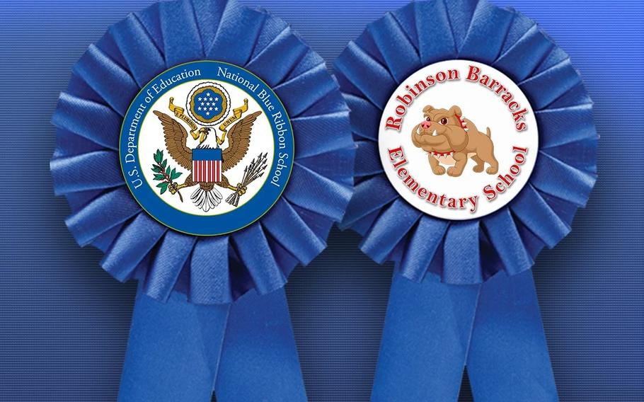 Robinson Barracks Elementary School named a Blue Ribbon School