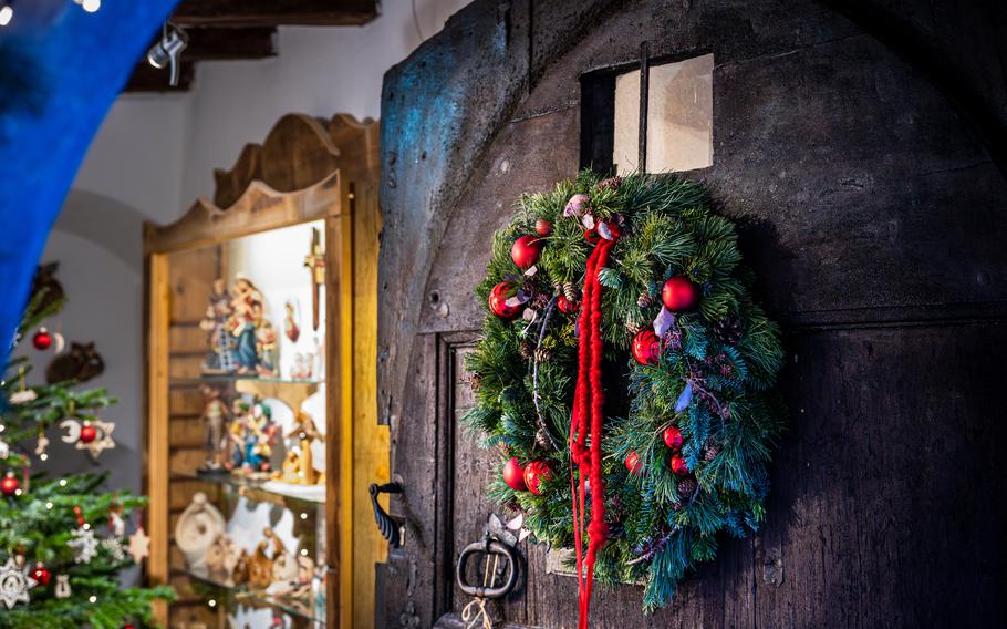 Greenery in Bruneck shops