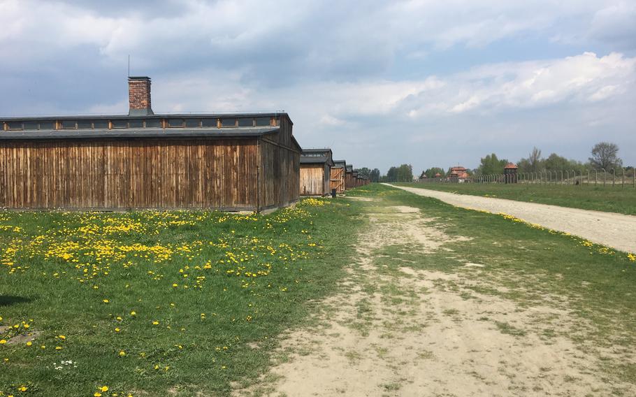 These reconstructed barracks at Auschwitz stand as a haunting reminder of the inhumane conditions endured by prisoners during the Holocaust. Their silent walls bear witness to unimaginable suffering, ensuring that history is never forgotten.