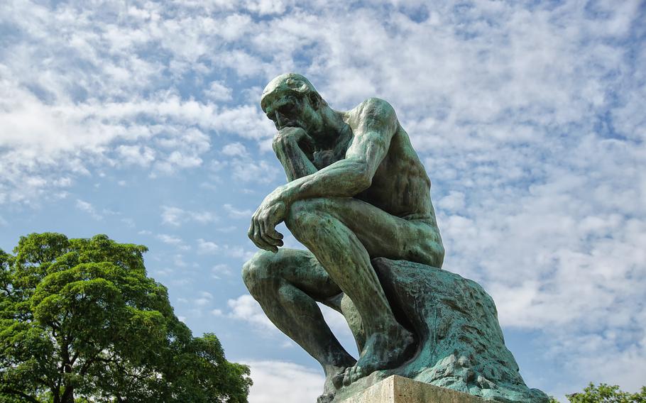 Rodin’s “The Thinker”