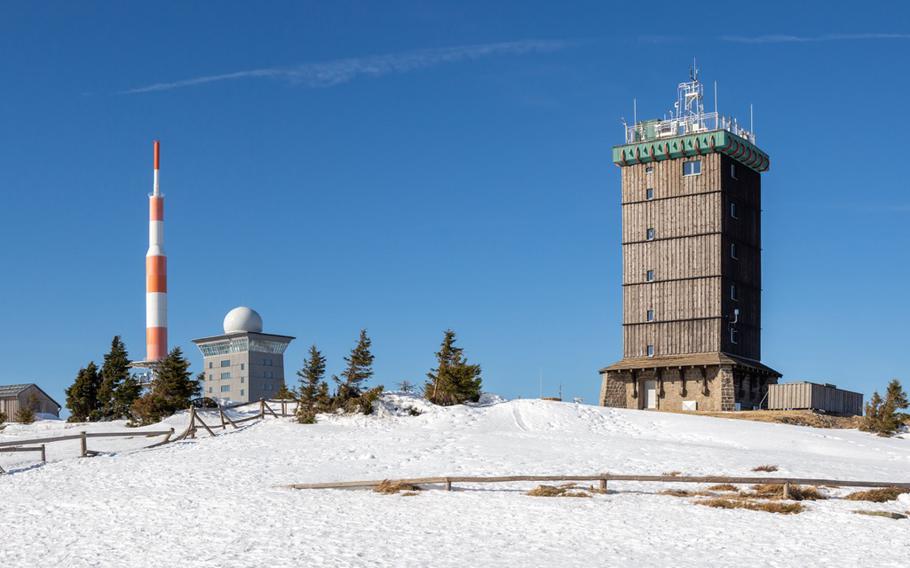 Brocken mountain peak