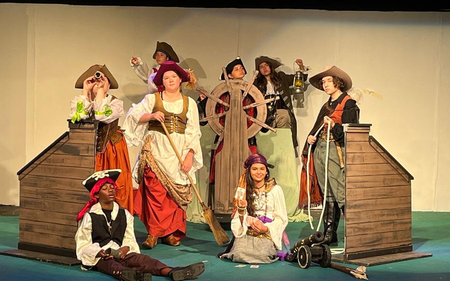 Pirates! summer camp performance at Ansbach’s Terrace Playhouse