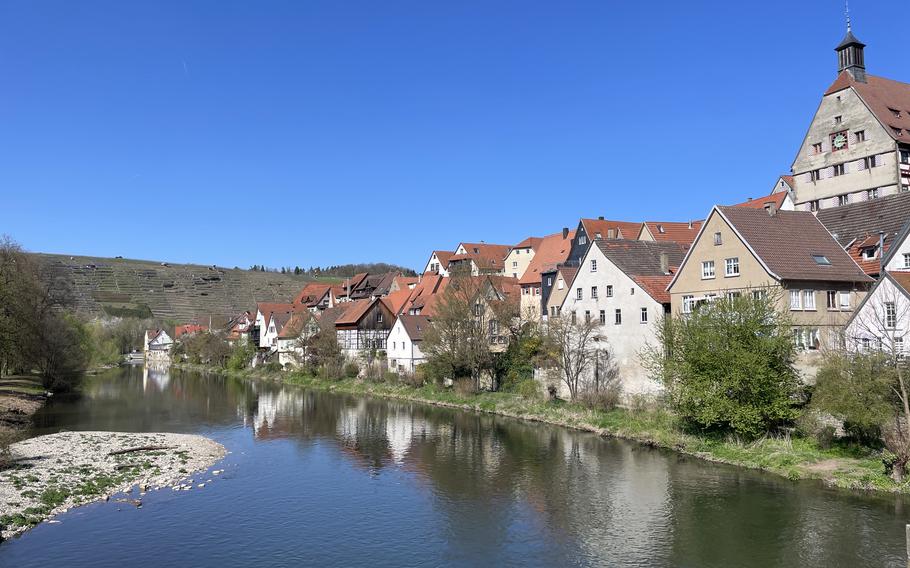 Town of Besigheim on a sunny day