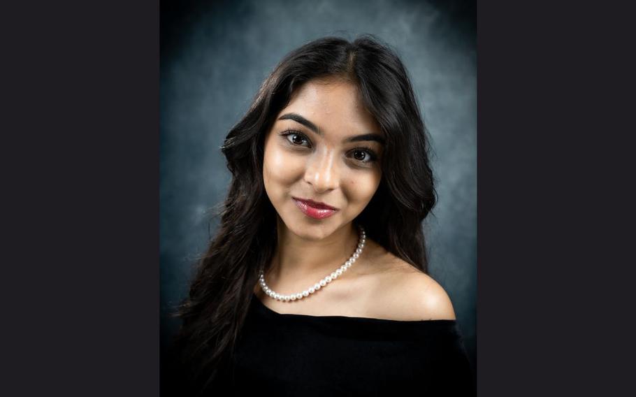 Angelina Mohamed is a 2025 graduate of Bahrain Middle High School.
