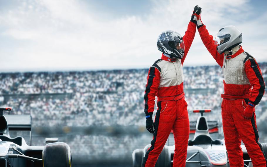 F1 Racing teams compete for both Driver’s Championship and Constructor’s Championship titles.