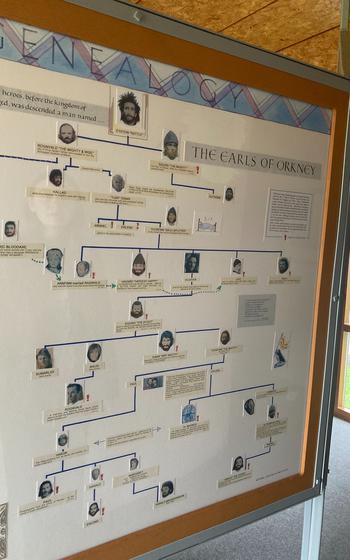 Orkney’s Viking Earl geneology at the Orkneyinga Saga Center