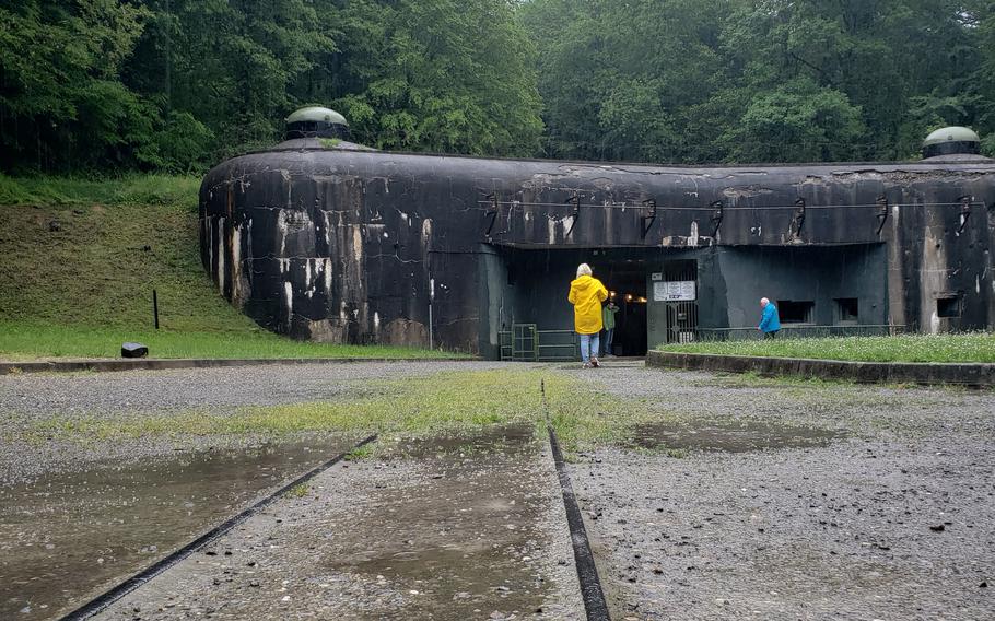 Exterior shot of the museum area