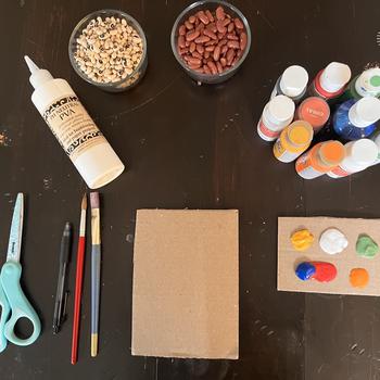 Mosaic craft materials 