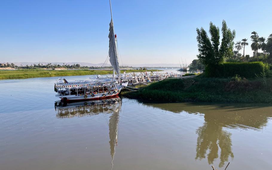 Nile river from al Biearat Resort