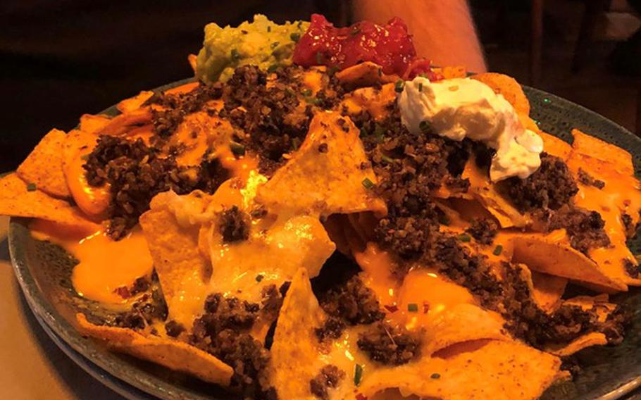 Haggis nachos