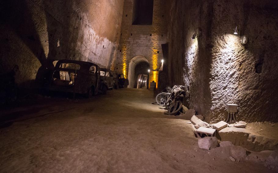 Galleria Borbonica in Naples, Italy