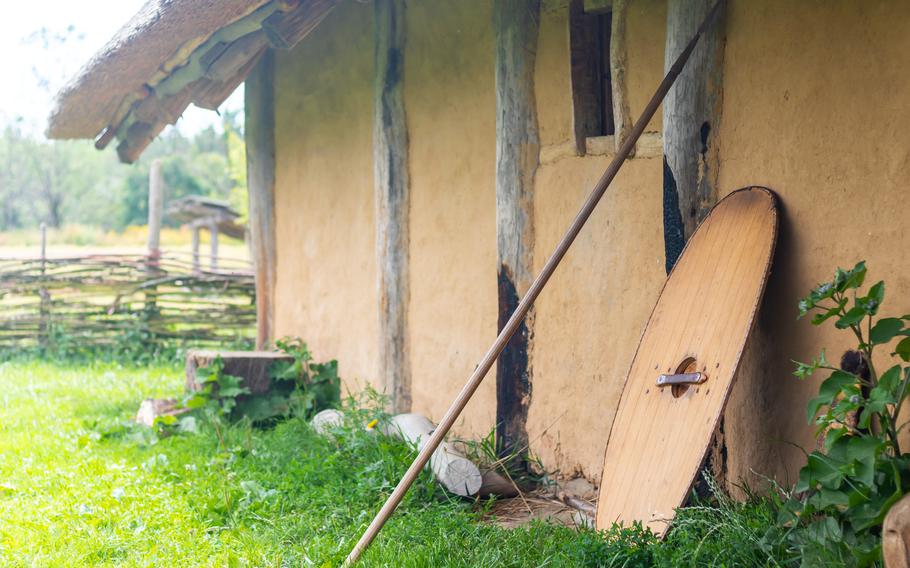 Celtic village reconstruction