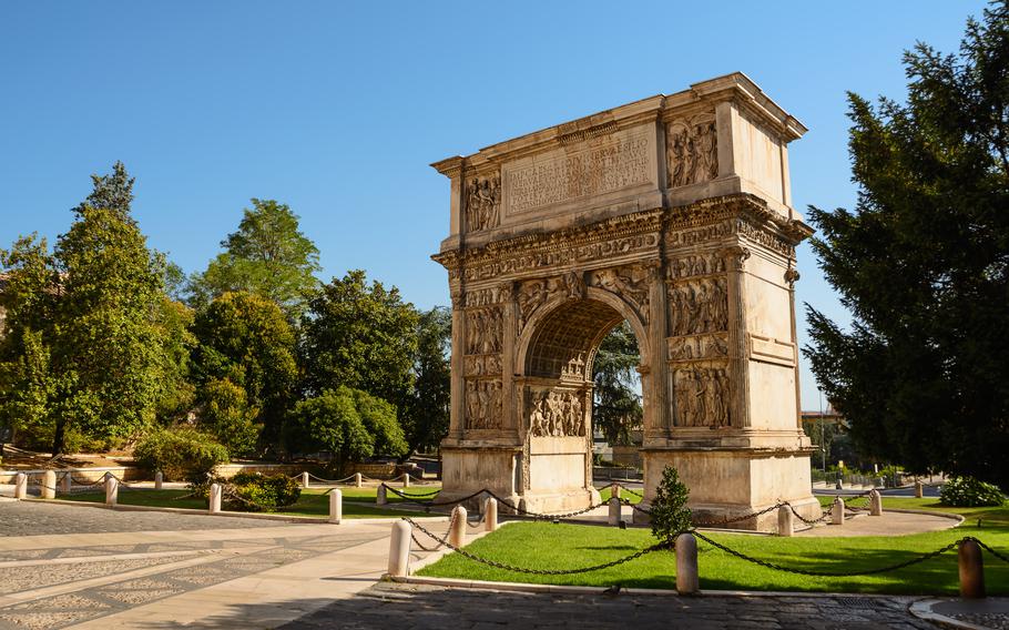 The Arch of Trajan in Benevento 