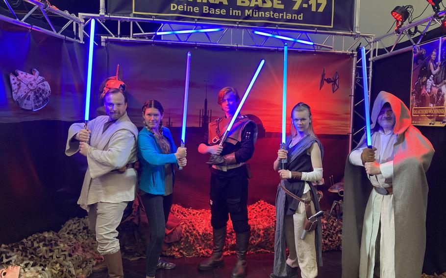 Cosplay actors at German Comic Con Spring Edition 2023, Dortmund, Germany