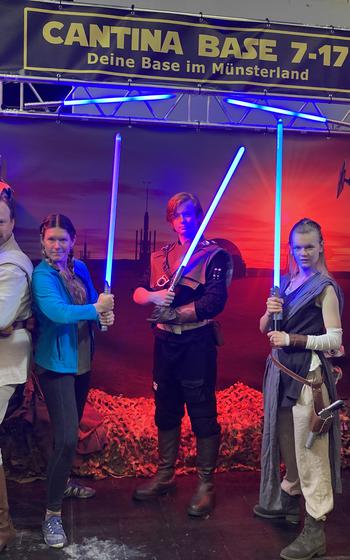 Cosplay actors at German Comic Con Spring Edition 2023, Dortmund, Germany