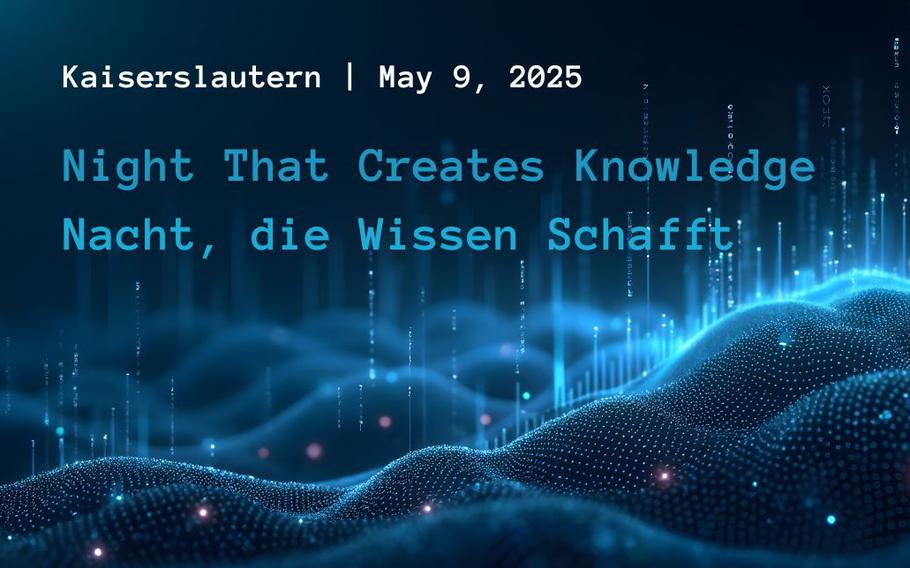 The “Night That Creates Knowledge” or Nacht, die Wissen Schafft is an open-door free event at research institutes across Kaiserslautern on Friday May 9, 2025.