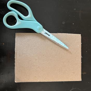 Mosaic craft: step one 