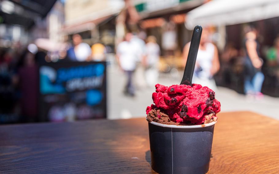 Gelato is tasty! You should try some when you are in Europe.