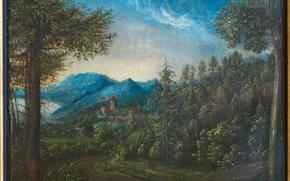 “Donaulandschaft mit Schloss Wörth” 