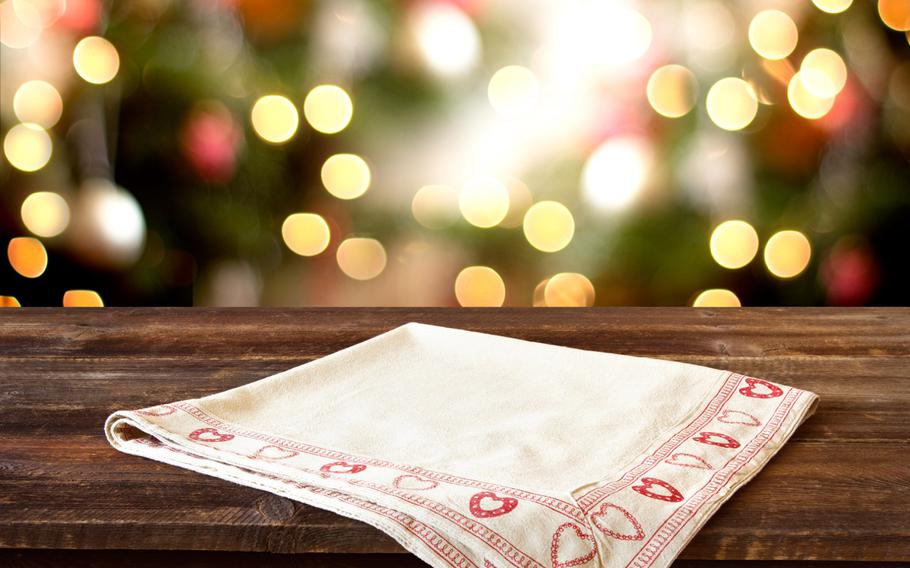 French rustic tablecloth